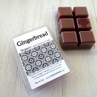 Gingerbread wax melts, 2oz Nuggets™, spicy bakery scent