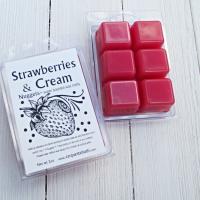 Strawberries & Cream Nuggets™, 2oz pkg, creamy berry fragrance