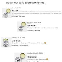 Patchouli Rose Solid Scent Perfume