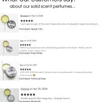 Patchouli Rose Solid Scent Perfume