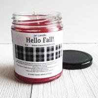 Hello Fall! Jar Candle