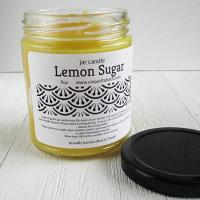 Lemon Sugar Jar Candle