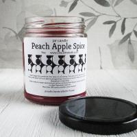 Peach Apple Spice Jar Candle