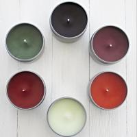 Christmas & Winter Tinned Candles