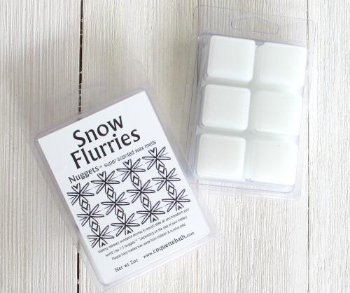 Snow Flurries Nuggets™ wax melts, 2oz, fresh herbal minty scent