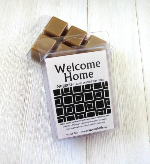 Welcome Home Wax melts, warm spicy bakery scent