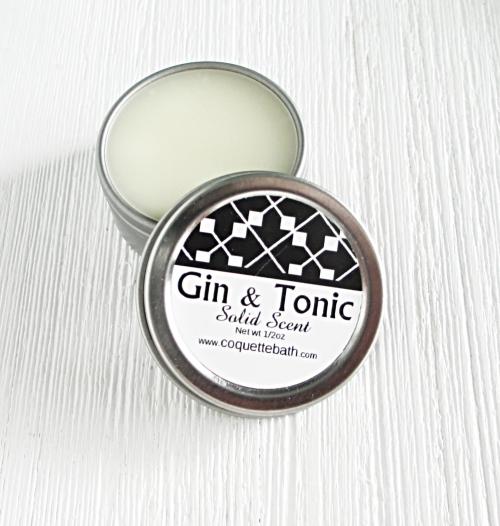Gin & Tonic Solid Scent Perfume