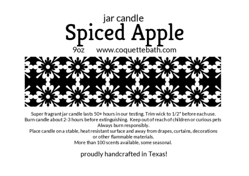 Spiced Apple Jar Candle