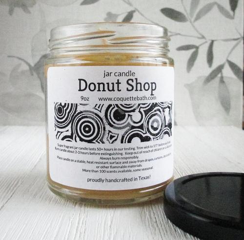 Donut Shop Jar Candle