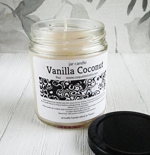 Vanilla Coconut Jar Candle