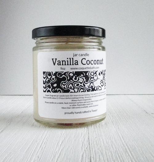 Vanilla Coconut Jar Candle