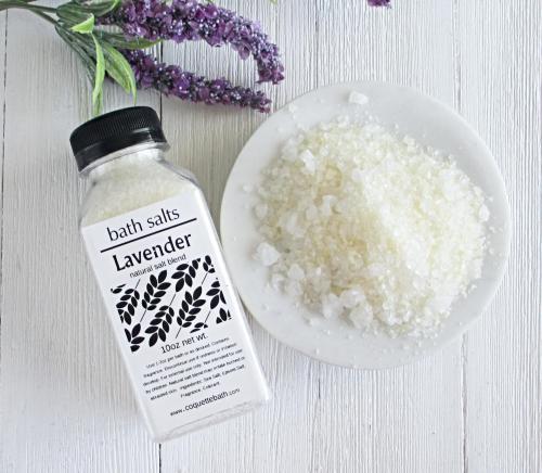 Lavender Spa Bath Salts