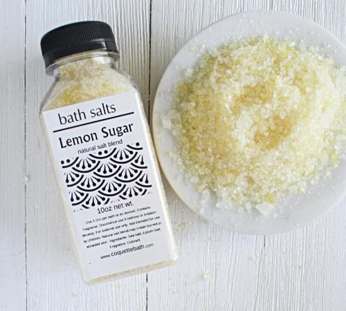 Lemon Sugar Spa Bath Salts