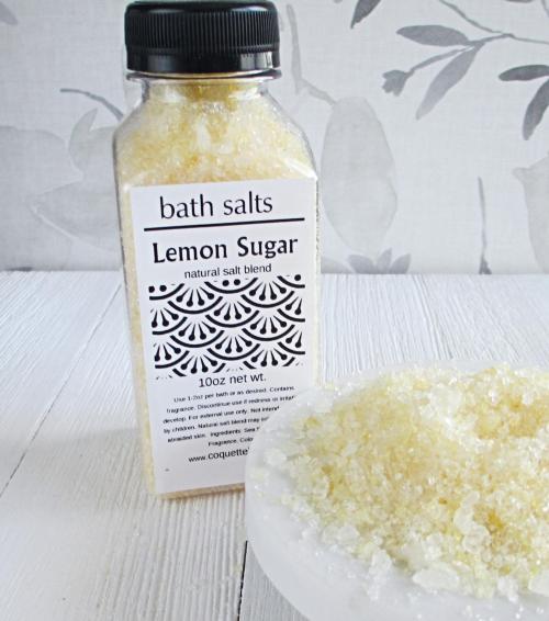 Lemon Sugar Spa Bath Salts