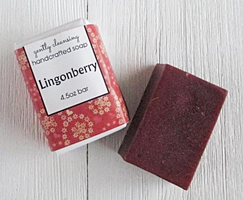 Lingonberry Soap