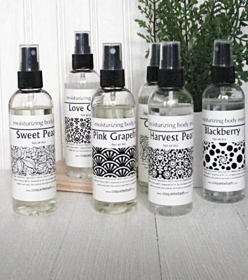 Body Sprays, Fruity fragrances