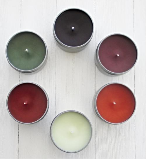 Christmas & Winter Tinned Candles