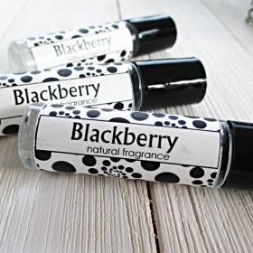 Blackberry Perfume, 1/3oz roll on bottle