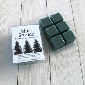 Blue Spruce wax melts, Nuggets™, 2oz pkg, fresh spruce fragrance