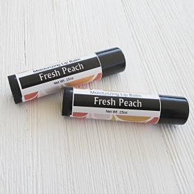 Fresh Peach Lip Balm 