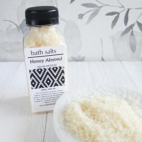 Honey Almond Spa Bath Salts